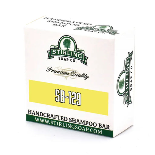 Stirling Soap Co. Stirling Soap Co. SB-129 Shampoo Bar 3.8 Oz Shampoo White Smoke