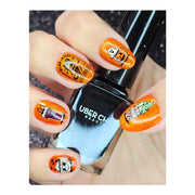 UberChic Beauty Halloween-11 Stamping Plate Gray
