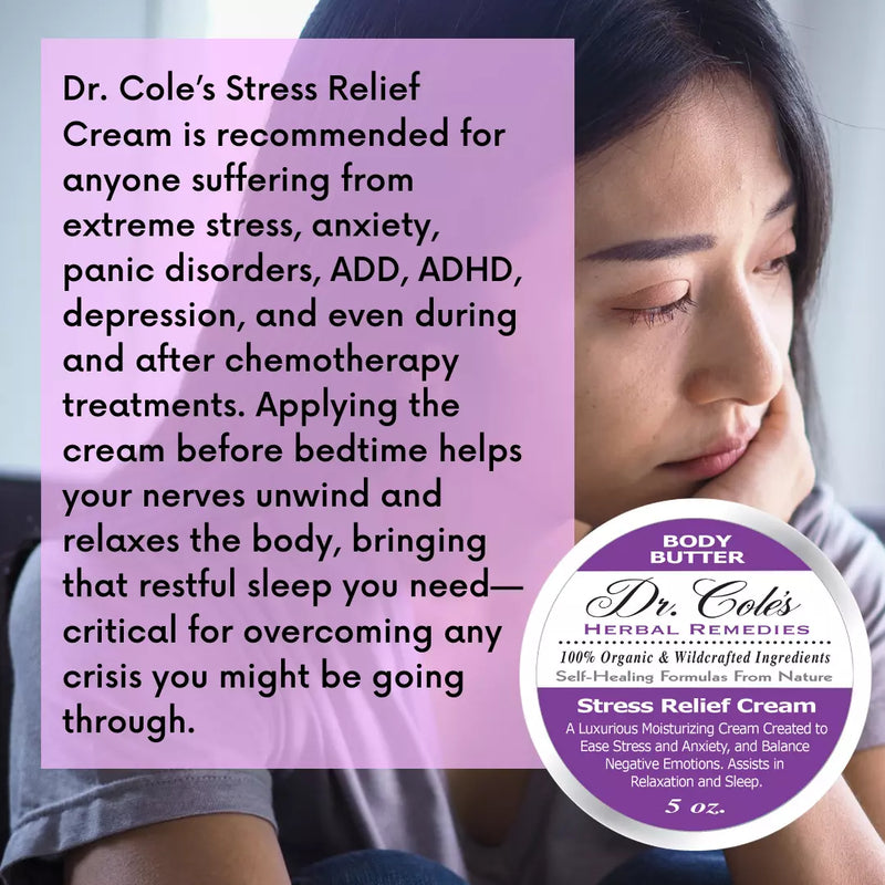 30 - Dr. Cole's Stress Relief Cream
