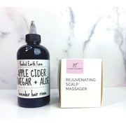 Rooted Earth Farm + Apothecary ACV Herbal Hair Rinse Gift Set healthy hair gift set Lavender Lavender / kraft (brown),Lavender / white,Lavender / red,Lavender / red + green,Lavender / blue + white,Rosemary / kraft (brown),Rosemary / white,Rosemary / red,Rosemary / red + green,Rosemary / blue + white