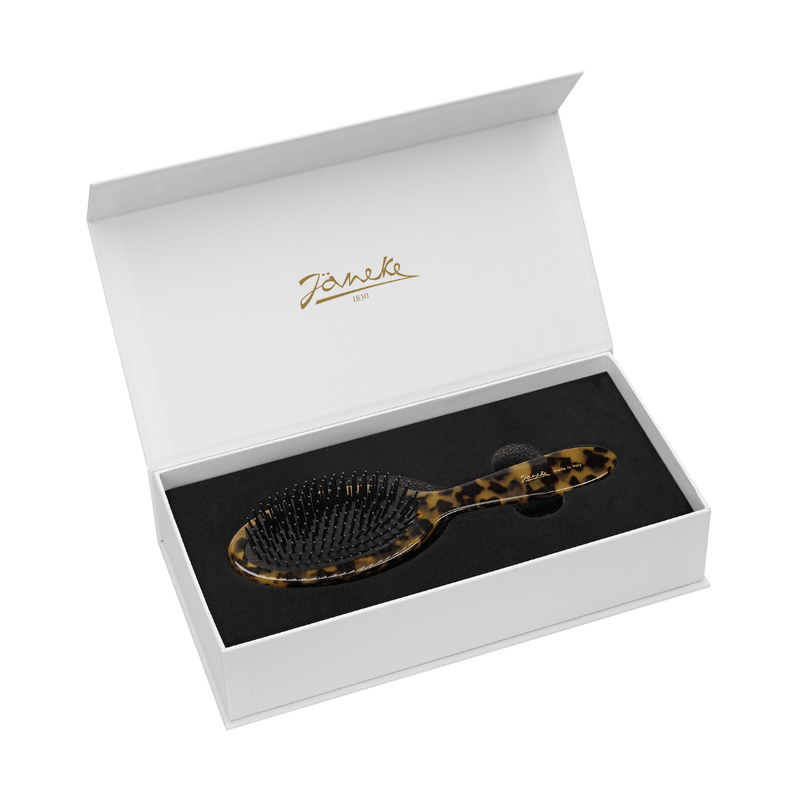 KOH-I-NOOR Beauty USA Janeke Tokyo Pneumatic Hair Brush – Detangling Brush Gift Set Hair Brush Black