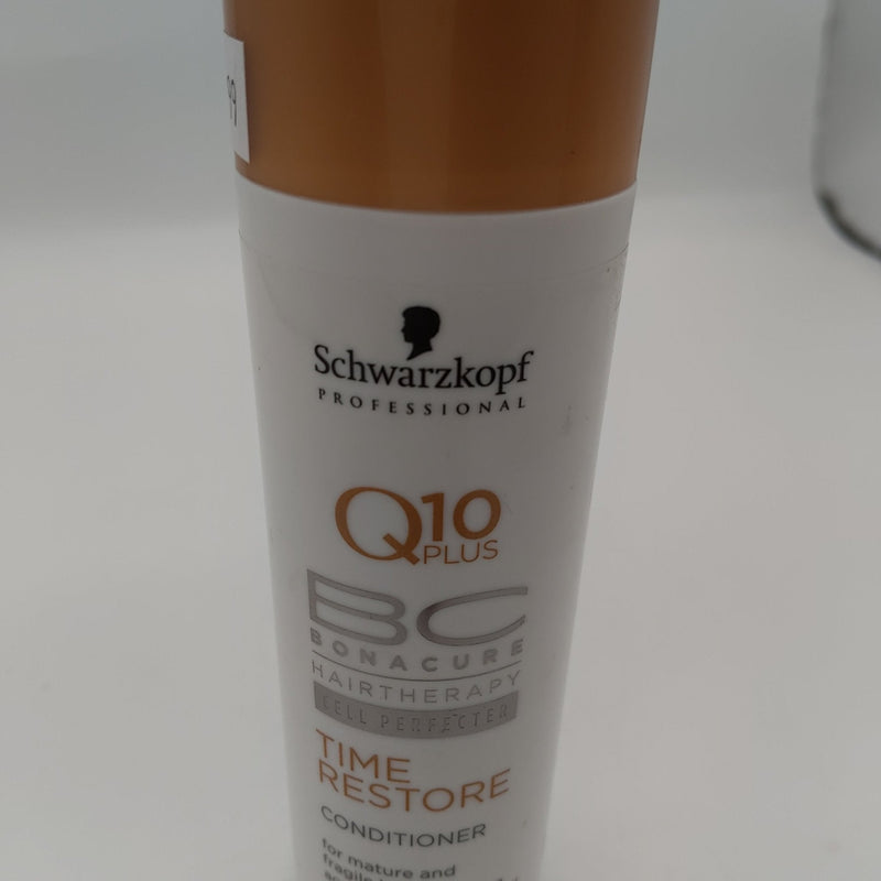 VIP Extensions Schwarzkopf BC Bonacure Time Restore Conditioner 6.8 oz Conditioner Dark Gray