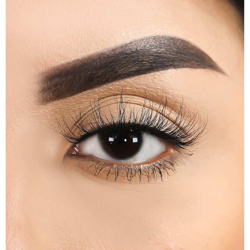 Lurella Cosmetics 3D Mink Eyelashes - Scorpio False Eyelash Tan