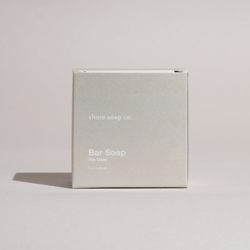 Shore Soap Co. Sea Glass Bar Soap Bar Soap Light Gray