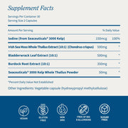 Snap Supplements Irish Sea Moss w/ Iodine Energy Support - Buy 2, Get 1 FREE! hidden Lavender