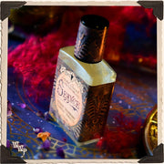 WhiteWitchParlour.com SEANCE BODY OIL. 1/2 oz.  For Heightened Spiritual Awareness, Psychic Energy aromatherapy, perfume, oils Black