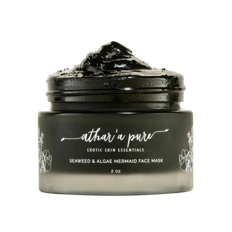 Athar'a Pure Seaweed & Algae Mermaid Face Mask (Vegan, 100% Natural) Face Dark Slate Gray