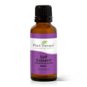 Plant Therapy Self Esteem Essential Oil Blend Essential Oil Slate Gray 30 mL