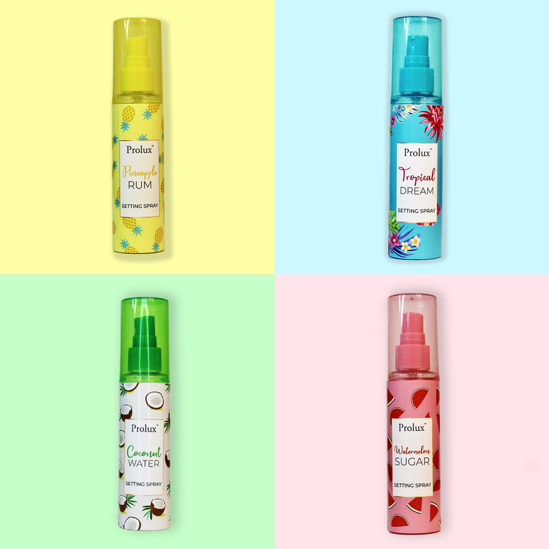Prolux Cosmetics SETTING SPRAY setting spray Beige WATERMELON SUGAR,PINEAPPLE RUM,COCONUT WATER,TROPICAL DREAM