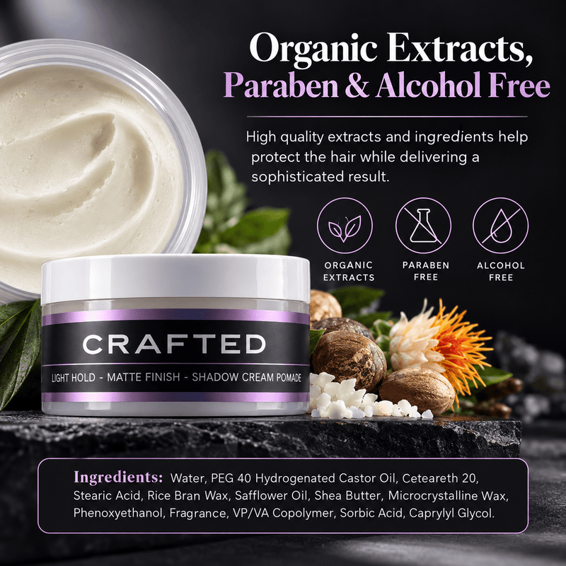 TheSalonGuy SHADOW Cream Pomade Haircare Black