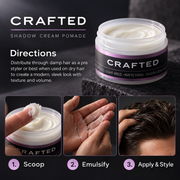 TheSalonGuy SHADOW Cream Pomade Haircare Black