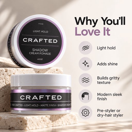 TheSalonGuy SHADOW Cream Pomade Haircare Misty Rose