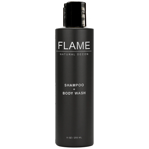 FLAME Natural Decon Shampoo + Body Wash Dark Slate Gray OG / 8 oz Bottle