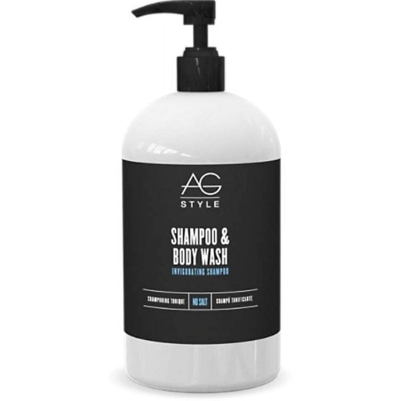 VIP Extensions AG Hair Cosmetics Invigorating Cleanser Shampoo & Body Wash Shampoo & Body Wash White Smoke 12 fl oz