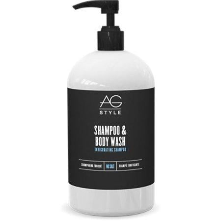 VIP Extensions AG Hair Cosmetics Invigorating Cleanser Shampoo & Body Wash, 33 oz, Unisex Shampoo & Body Wash Dark Slate Gray
