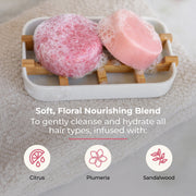 ZeroWasteStore.com Shampoo & Conditioner Bar Duo Shampoo & Conditioner Sets Dark Gray Bloom with Castor Oil,Sunshine,Driftwood,Oasis,Maui Melon,Sunkissed,Blossom,Cobalt,Peppermint Breeze,Simply Unscented,Earth,Seasonal Harvest