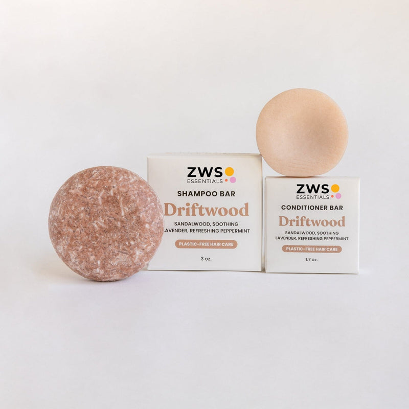 ZeroWasteStore.com Shampoo & Conditioner Bar Duo Shampoo & Conditioner Sets Light Gray Driftwood