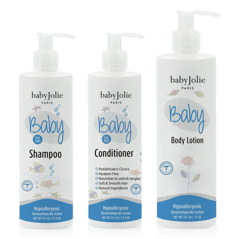 Baby Jolie Paris Shampoo, Conditioner & Lotion | Baby Bundle Baby Shampoo > Baby Conditioner> Baby Body lotion > lotion > baby lotion White Smoke