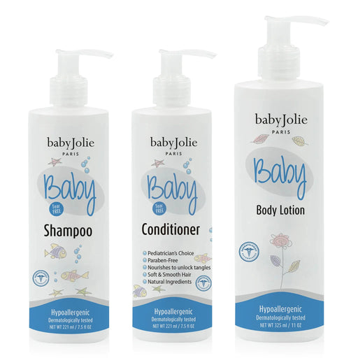 Baby Jolie Paris Shampoo, Conditioner & Lotion | Baby Bundle Baby Shampoo > Baby Conditioner> Baby Body lotion > lotion > baby lotion White Smoke