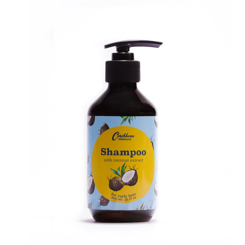 Caribbean Emerald Coconut shampoo for curly hair Shampoo White Smoke
