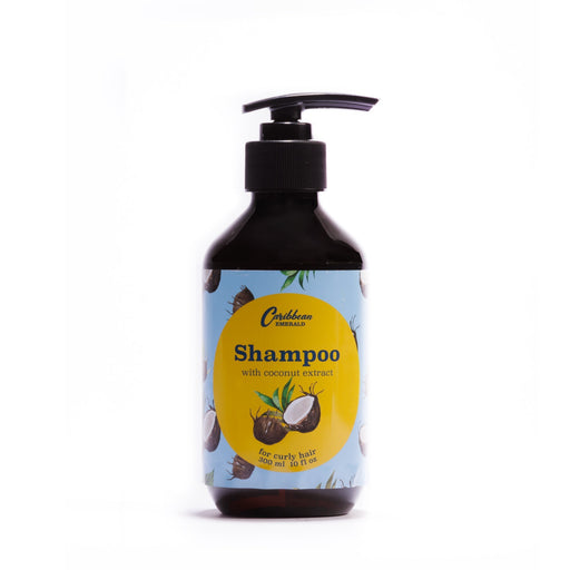 Caribbean Emerald Coconut shampoo for curly hair Shampoo White Smoke