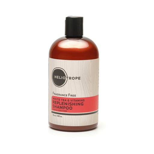 Heliotrope San Francisco White Tea & Vitamins Replenishing Shampoo Shampoo Saddle Brown 16oz / Fragrance Free,16oz / Rosemary Mint,16oz / Grapefruit Juniper,16oz / Other (specify in order notes),2oz / Fragrance Free