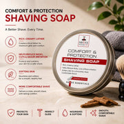 Shave Essentials Shaving Soap Shave Creams & Soaps Light Gray