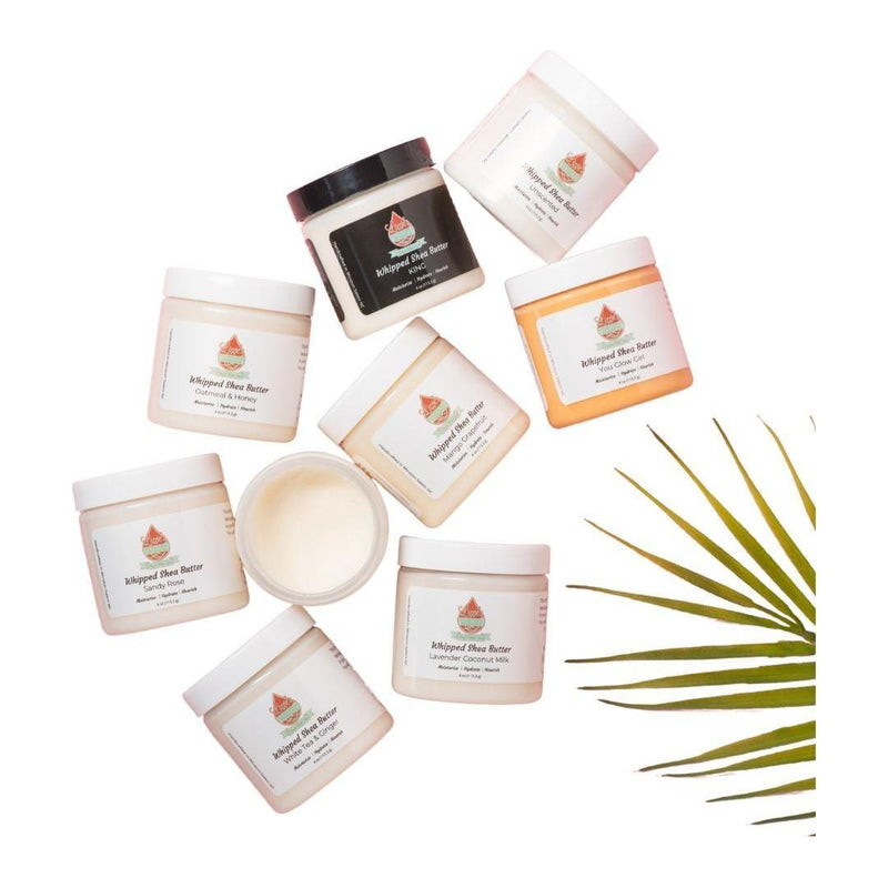 Lizzie's All-natural Products Whipped Shea Butter Antique White Rich Auntie / 4 ounce,Mango-Grapefruit / 2 ounce travel size,Mango-Grapefruit / 4 ounce,Unscented / 4 ounce,You Glow Girl / 2 ounce travel size,You Glow Girl / 4 ounce,Sandy Rose / 2 ounce travel size,Sandy Rose / 4 ounce,KING / 2 ounce travel size,KING /
