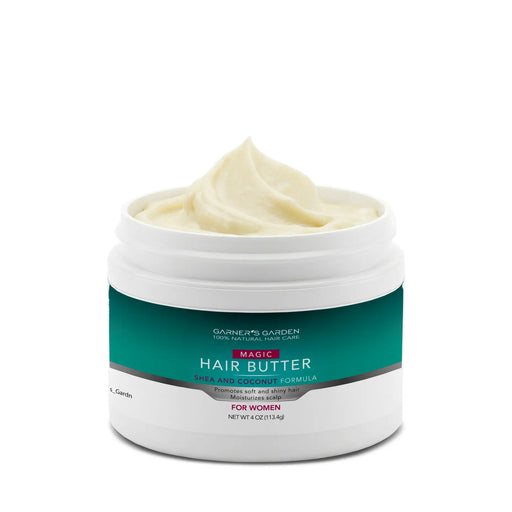 Garner's Garden Shea Hair Butter Hair Care White Smoke 2 oz / Men's Hair Butter,4 oz / Men's Hair Butter,4 oz / Women's Shea Hair Butter,4 oz / Baby Hair Butter,8 oz / Men's Hair Butter,8 oz / Women's Shea Hair Butter,8 oz / Baby Hair Butter