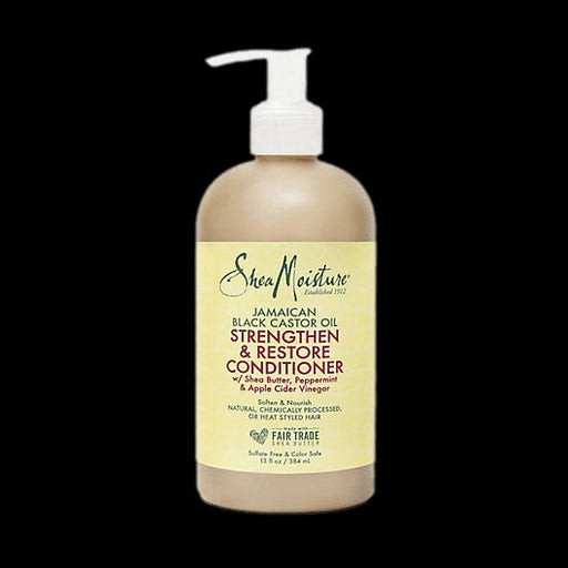 VIP Extensions SheaMoisture Jamaican Black Castor Oil Strengthen & Restore Conditioner 13 oz Conditioner Black