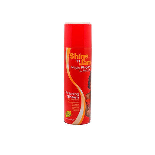 VIP Extensions Shine 'n Jam Magic Fingers Finishing Sheen 11.5 oz Styling Spray Red