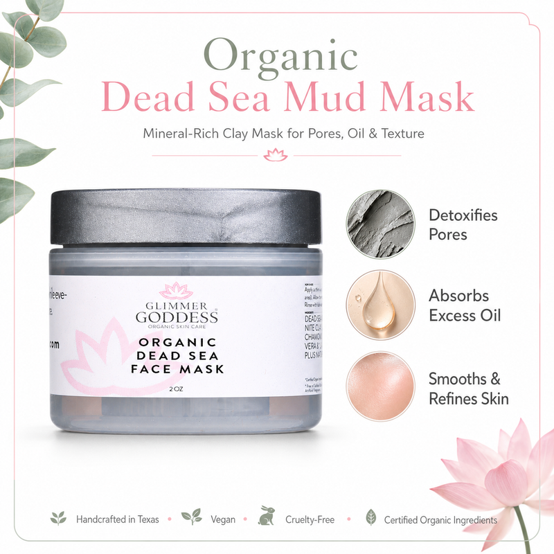Organic Dead Sea Mud Mask – Exfoliate & Rejuvenate