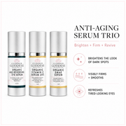 Glimmer Goddess® Organic Skin Care Organic Anti-Aging Trio – Vitamin C & Firming Serums Anti-Aging Skin Care White Smoke Default Title
