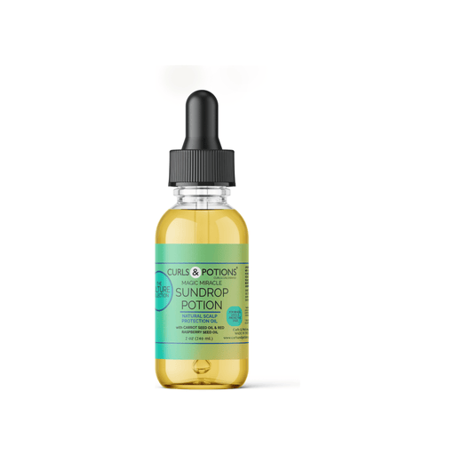 Curls & Potions Magic Miracle Sundrop Potion REFRESHER SPRAY Dark Sea Green