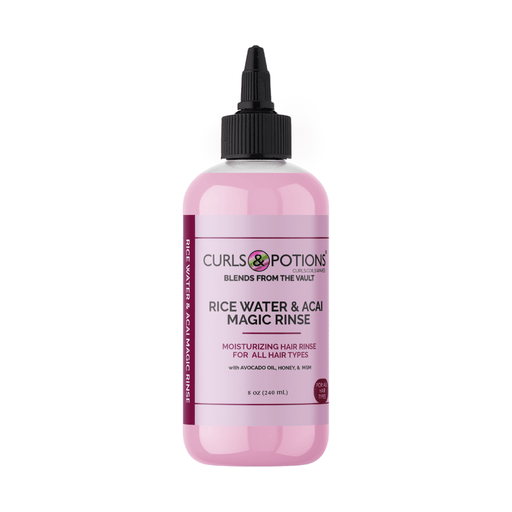 Curls & Potions Blends: Rice Water & Acai Magic Rinse Thistle
