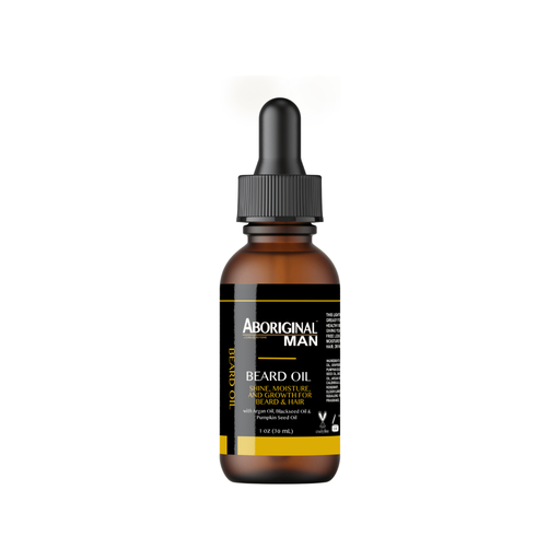 Curls & Potions Aboriginal Man Beard Oil Conditioner Black