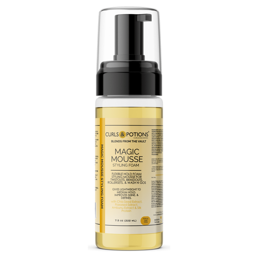 Curls & Potions Magic Mousse Tan 8 oz BOTTLE