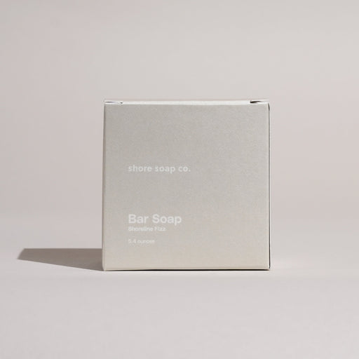Shore Soap Co. Shoreline Fizz Bar Soap Bar Soap Light Gray