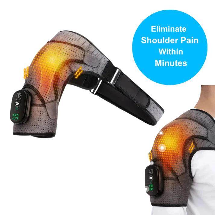 SmartPursue™ Neck and shoulder massager with heat Electric massagers White Smoke Black,Gray