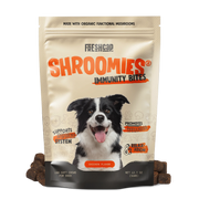 FreshCap Mushrooms Organic Mushroom Complex for Dogs Pet Treats Black Default Title