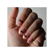 UberChic Beauty Alphabet-02 Stamping Plate Dark Gray