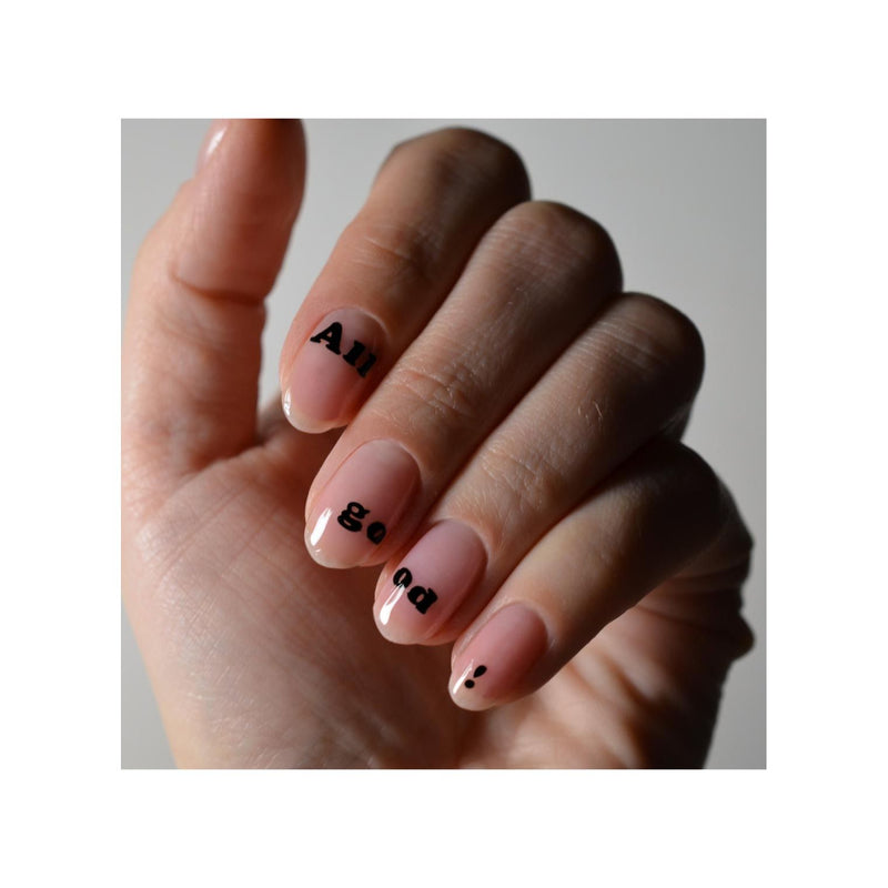 UberChic Beauty Alphabet-02 Stamping Plate Dark Gray