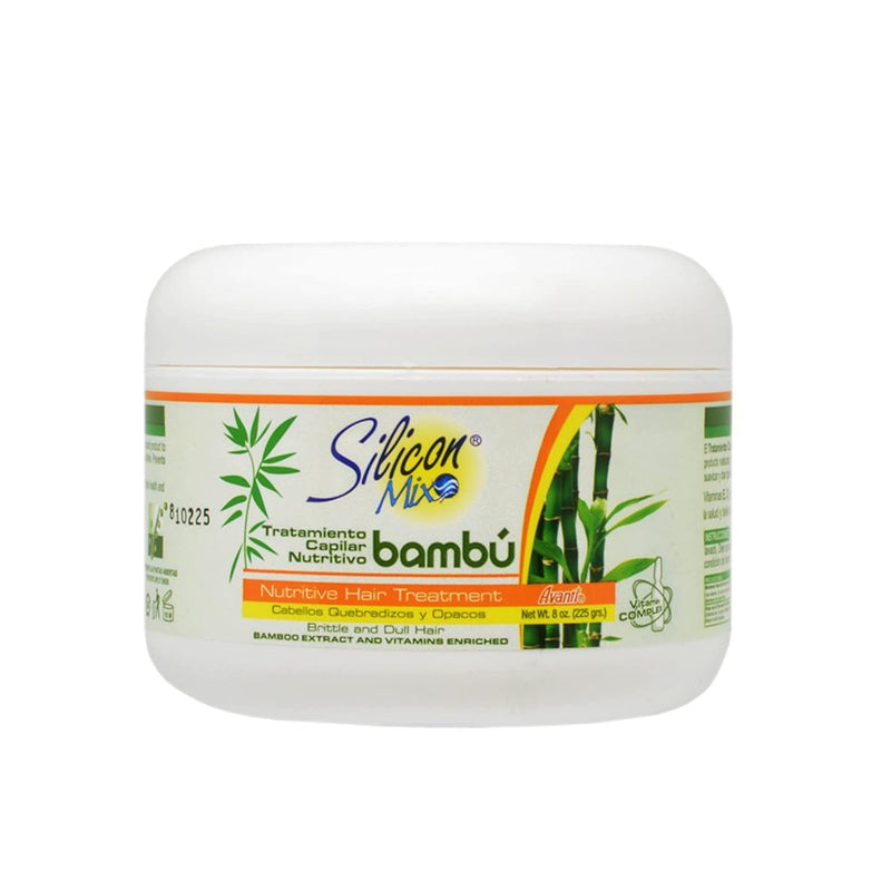 VIP Extensions Silicon Mix Bambu Nutritive Hair Treatment 16 oz Hair Mask Light Gray 16 OZ,60 oz,8oz