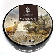 Chiseled Face Silk Tallow Shave Soap - Midnight Stag Shaving Soap White Smoke