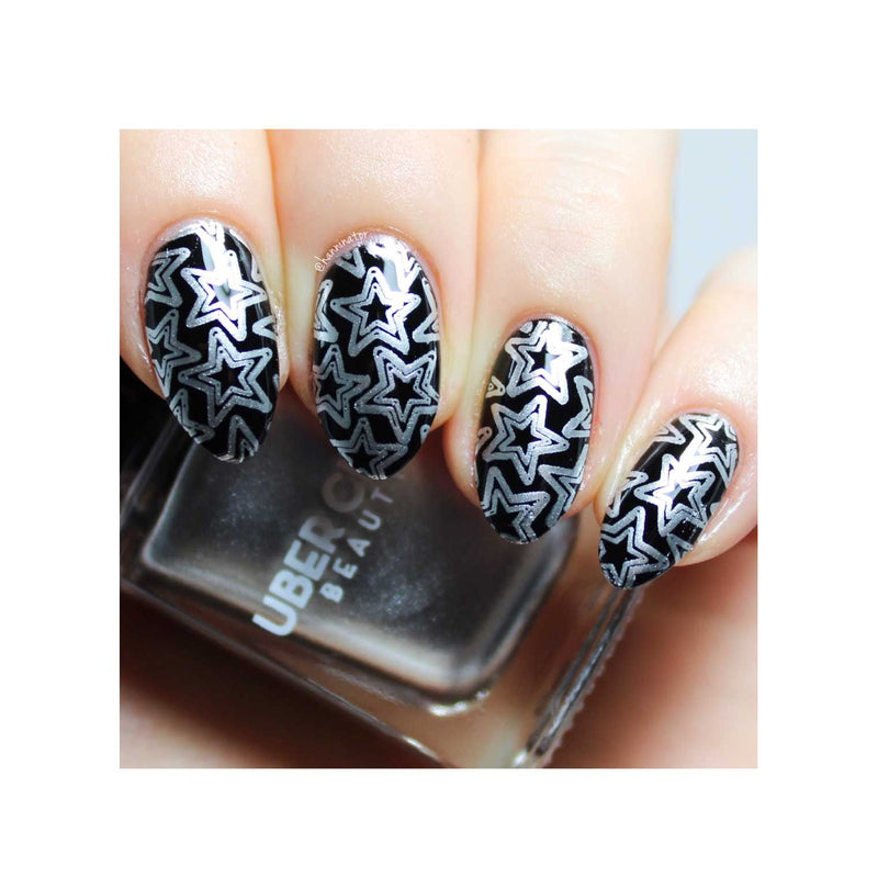 UberChic Beauty Silver Palace - Stamping Polish Stamping Polish Light Gray