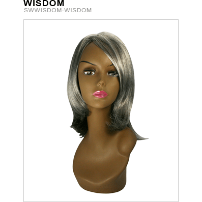 VIP Extensions Unique Silver Years Collection Radiance Wig Wig White Smoke M280 -Salt & Peper,M34 -Dark brown w/ gray,M44-Charcoal gray,M51- Light gray,60-Silver white