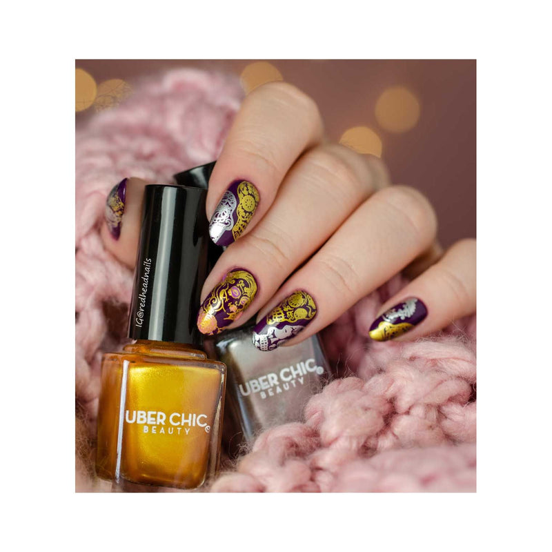 UberChic Beauty Silver Palace - Stamping Polish Stamping Polish Rosy Brown