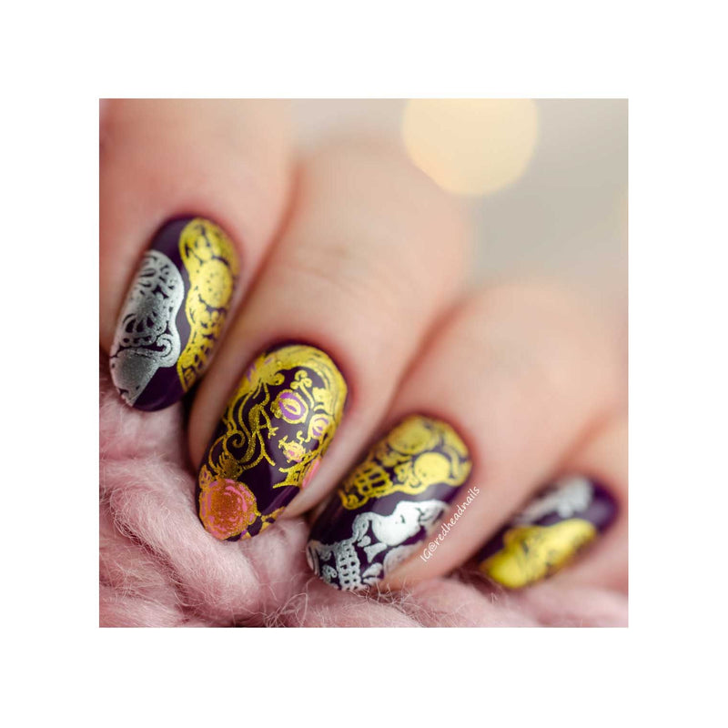 UberChic Beauty Satin Brass - Stamping Polish Stamping Polish Tan