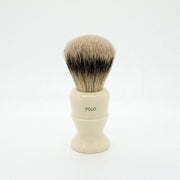 Simpsons Simpson Polo 10 Best Badger Shaving Brush Shaving Brush White Smoke