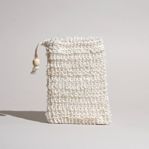 Shore Soap Co. Sisal Soap Bag Accessories Light Gray